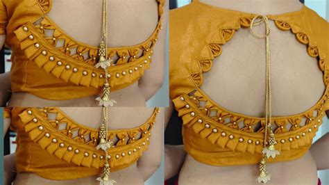 cleavage blouse designs|Cleavage Blouse